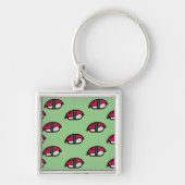 Cartoon Kawaii Sushi, Sleutelhanger visrijst en ze (Voorkant)