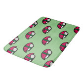 Cartoon Kawaii Sushi, visrijst en seaweed Bath Mat (Gekanteld)