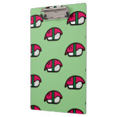 Cartoon Kawaii Sushi, visrijst en zeewier Klembord (Links)