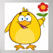 Cartoon Kekker en ventilator Poster (Voorkant)