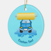 Cartoon keramisch ornament (Links)