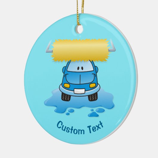 Cartoon keramisch ornament (Links)