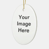 Cartoon Keramisch Ornament (Links)