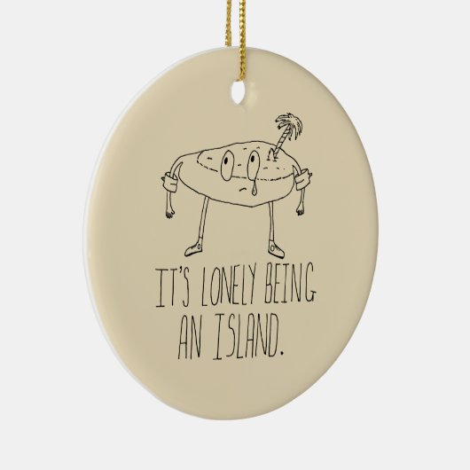 Cartoon Keramisch Ornament (Rechts)