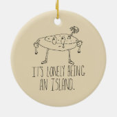 Cartoon Keramisch Ornament (Achterkant)