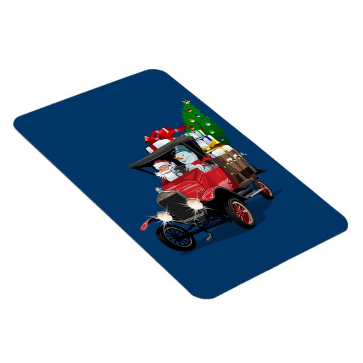 Cartoon kerst magneet (Rechterzijde)