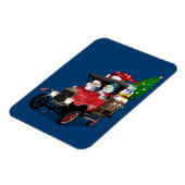 Cartoon kerst magneet (Linkerzijde)