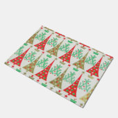 cartoon kerstboomklep van 1950 deurmat (Schuin)