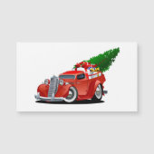 Cartoon kerstgroetkaart (Voorkant)
