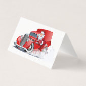 Cartoon kerstkaart kaart (Voorkant)