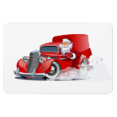 Cartoon kerstkaart magneet (Horizontaal)