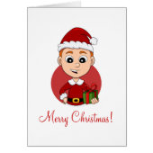 Cartoon kerstman (Voorkant)