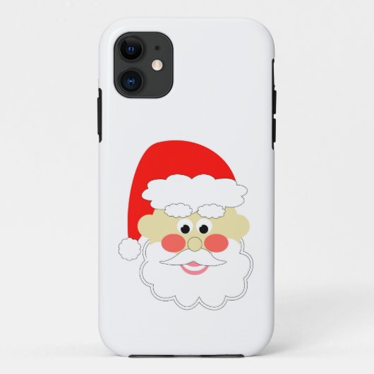 Cartoon Kerstman rood wit Kerstmis kinderen Case-Mate iPhone Case (Achterkant)