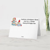 Cartoon Kerstmis Elf: Be Jelly Jolly Card Feestdagen Kaart (Achterkant)