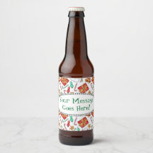 Cartoon kerstpatroon