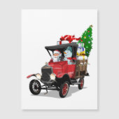 Cartoon Kersttruck (Voorkant)