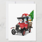 Cartoon Kersttruck (Voorkant)