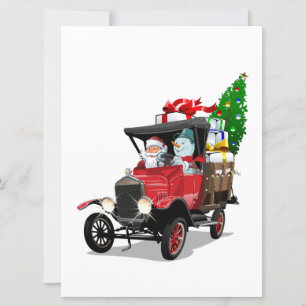 Cartoon Kersttruck