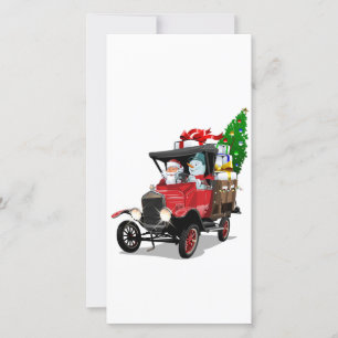 Cartoon Kersttruck