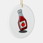 Cartoon Ketchup Ornament (Rechts)