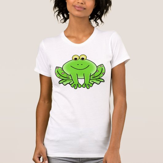 Cartoon Kikker T-shirt (Voorkant)