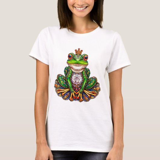 Cartoon kikker t-shirt (Voorkant)