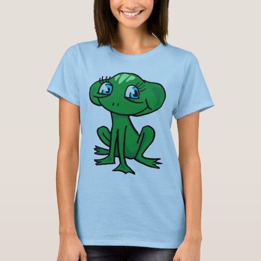 Cartoon Kikker T-shirt (Voorkant)