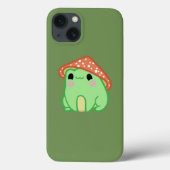 Cartoon kikker-telefoontas Case-Mate iPhone case (Achterkant)