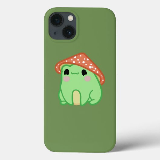 Cartoon kikker-telefoontas Case-Mate iPhone case (Achterkant)