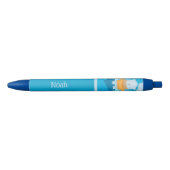 Cartoon Kind Blauwe pen (Voorkant)