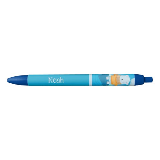 Cartoon Kind Blauwe pen (Voorkant)