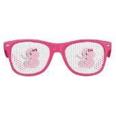 Cartoon kinder zonnebril voor acute olifanten (Voorkant)