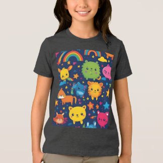 Cartoon Kinderen T-shirt
