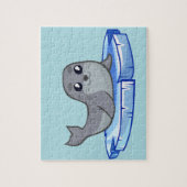 Cartoon kinderen van baby legpuzzel (Verticaal)