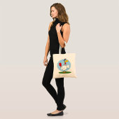 Cartoon Kip Tote Bag