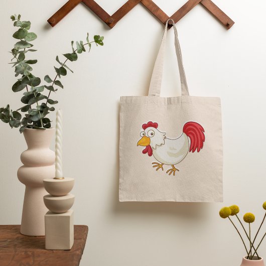 Cartoon Kip Tote Tas