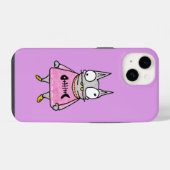 Cartoon Kitten iPhone Hoesje (Achterkant horizontaal)