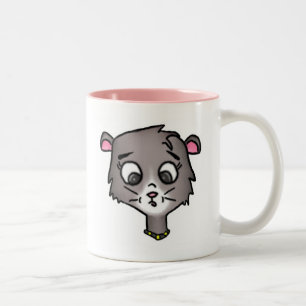Cartoon Kitten Mok
