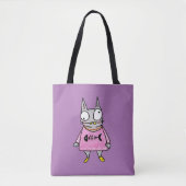 Cartoon Kitten Tote Bag (Voorkant)