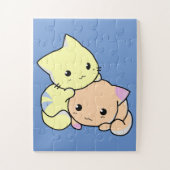 cartoon kittens puzzel legpuzzel (Verticaal)