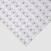 Cartoon Kitty Kat Tissue Papier (Detail)