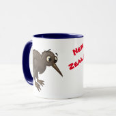 Cartoon Kiwi Bird Mok (Voorkant links)