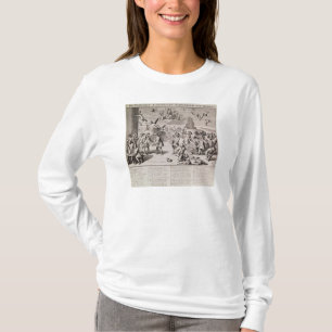 Cartoon klaagt over het rampzalige experiment t-shirt