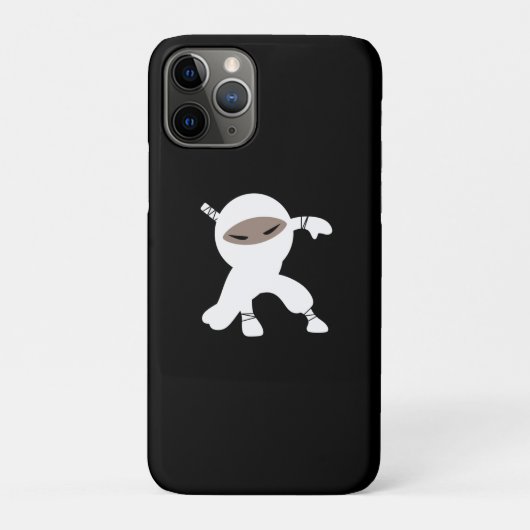 Cartoon Kleine Ninja Krijger Case-Mate iPhone Case (Achterkant)