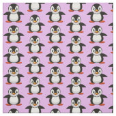 cartoon kleine pinguïn stof (Swatch)