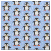 cartoon kleine pinguïn stof (Swatch)