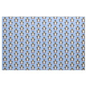 cartoon kleine pinguïn stof (Fat Quarter)