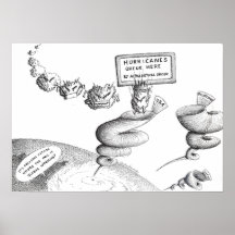 Cartoon klimaatverandering