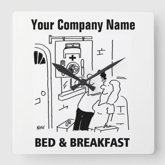 Cartoon Klok gasthuis (Voorkant)