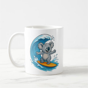 Cartoon Koala Beer Koffiemok